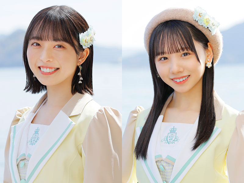 今村美月 立仙百佳 ©STU48